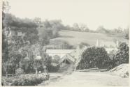 Fermes, environs de St. Léonard, Sarthe