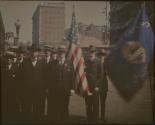 [George Eastman (?) in parade]