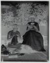Gertrude and Laura In Garden