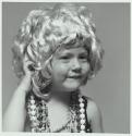 Emiel Blaakman's niece playing dress-up