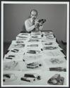 Man holding movie camera