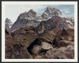 The Grand Teton with Dotted Line, Grand Teton National Park, Wyoming