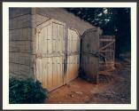 Shed with Blue Dotted Lines, Penland, North Carolina
