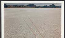 Tracks, Bonneville Salt Flats, Utah