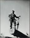 High climber Howard B. Whiteside, Olympic Penninsula, Washington