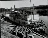SS Northland Echo on the Clearwater River,  Alberta, Canada