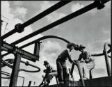 Workers at Caripito refinery, Eastern Venezuela
