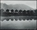 Company houses at lumber mill near Marlinton, West Virginia