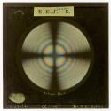 Calcite, uniaxial, optic axial section, conoscopic