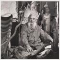 Sculptor Sergei Komenkov