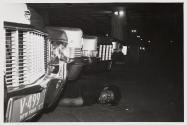 Homicide in the garage of a lavish apartment building, New York City