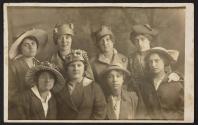 [Group of eight women]
