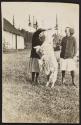 [Two women with goat]