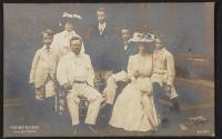 President Roosevelt with his family