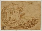 [Illustration of rural farming activities]