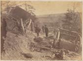 Rebel Caisson Destroyed by Federal Shells