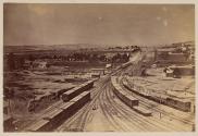 Richmond & Danville Railroad. Entrance to Danville.