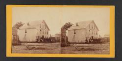 Crandall House, at Depot, Lawrence, Kansas. 323 miles west of St. Louis, Mo.
