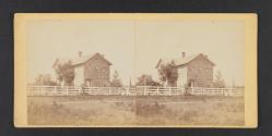 General J. Lane's House, Lawrence, Kansas. 323 miles west of St. Louis, Mo.