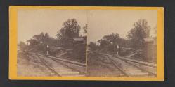 View at Tonganoxie on Branch Road between Lawrece [sic] & Leavenworth, Kansas.