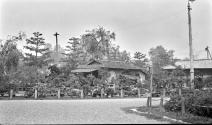 View of Japanese garden and house, Japan Trip