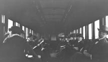 People riding on train, Japan Trip