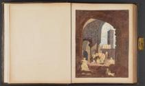 [Mediterranean street scene]