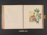 [Boy and woman with floral embellishment]
