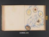 [Men and women in scene with cherubs, painter, and easel; possibly an imitation of a known painting]