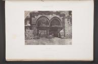 Palestine, Jérusalem, Arcades inférieures de l'Église du Saint-Sépulcre