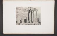 Syrie, Temple de Jupiter à Baalbeck, Façade occidentale