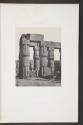 Thèbes, Louqsor, Groupe de colonnes dans le palais