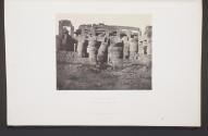 Thèbes, Palais de Karnak, Salle Hypostyle prise au nord