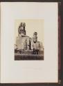 The Statues of Memnon, Plain of Thebes