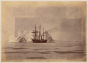 The "Panther" Made Fast to the Floe in Melville Bay
