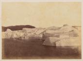 The Coast Blockaded by Icebergs Near Julianeshaab