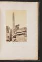 Obelisk and Granite Lotus Column, Karnac