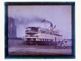 [Ship at dock]