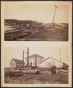 Totems and Indian Village, Fort Wrangle \ Chief Kadashan's House, Fort Wrangle