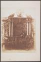 [Greyfriars' Churchyard, the Byres monument and two men]