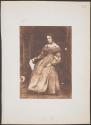 [Seated woman holding a letter]