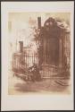 [Greyfriars' Churchyard, Mylnes' Monument and two men]