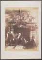 [Greyfriars' Churchyard, the Naismith monument with two men, John Henning and David Octavius Hill]