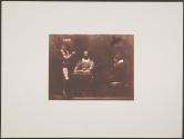 [David Octavius Hill, right, and two men]