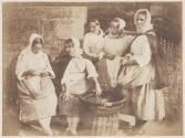 Newhaven Fishwives including Mrs. Margaret (Dryburgh) Lyall, Marion Finlay and Mrs. Grace (Finlay) Ramsay