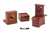 Ninth-plate sliding box camera