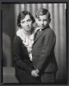 Anna Rosenberg and son, Thomas Rosenberg
