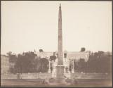 [Obelisk in Piazza del Popolo and Pincio Balcony]