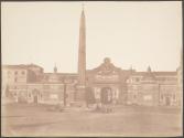 [Piazza and the Porta del Popolo]