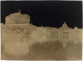 [Tiber River with Castel Sant'Angelo and St. Peter's Basilica]